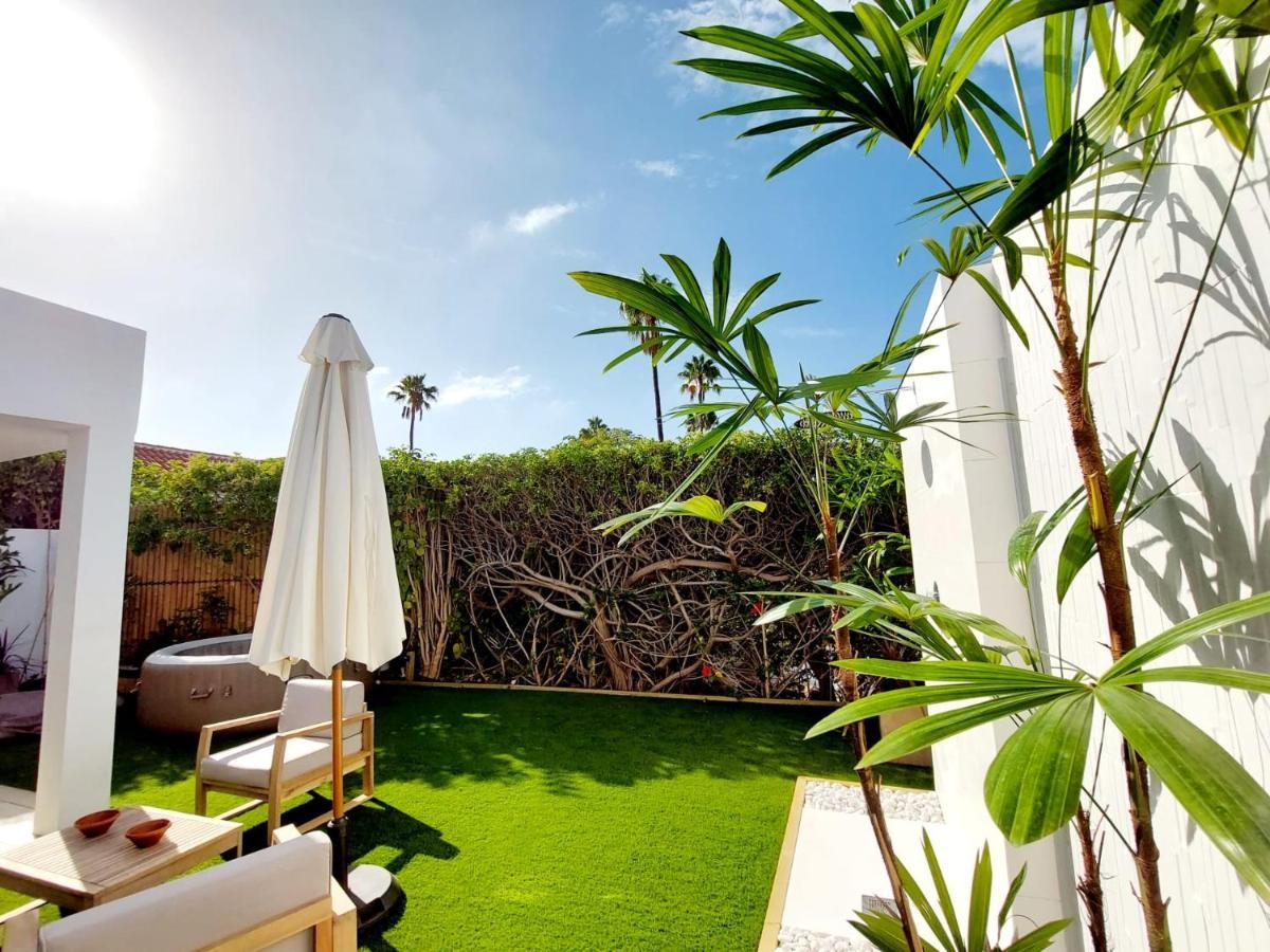 Bungalow De Diseno Hidromasajes Terraza Y Piscina. San Bartolomé Eksteriør bilde