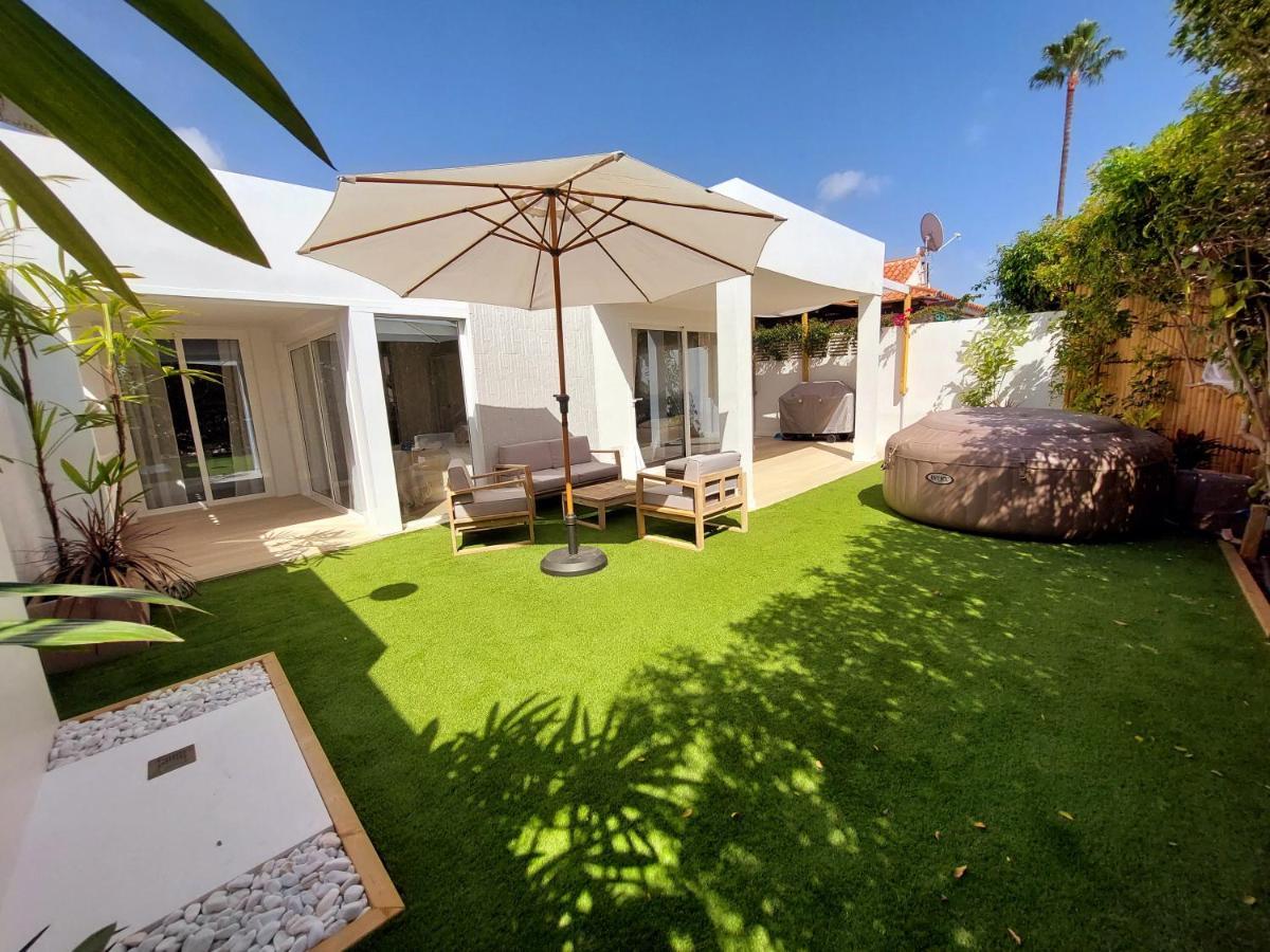 Bungalow De Diseno Hidromasajes Terraza Y Piscina. San Bartolomé Eksteriør bilde